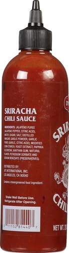 DYNASTY SRIRACHA CHILI SAUCE 20 OZ