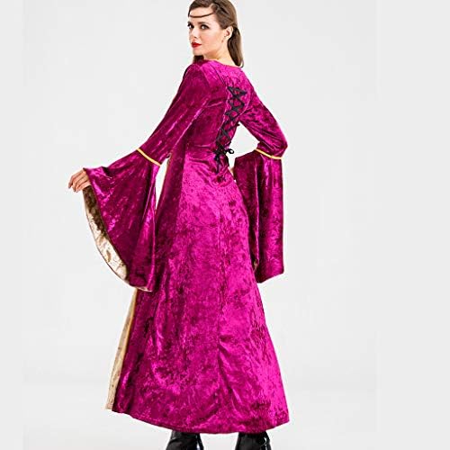 中世プリンセス B07yg9xv4j レディース 洋服 メイド 衣装 きれいめ ワンピース レトロ ロリータ ロリータ ドレス ドレス ロングドレス ドレス 貴族風 お姫様 エレガント ドレス 中世 プリンセス レトロ 宮廷服 ステージ衣装 ロングドレス舞台 ドレス 演劇 ステージ衣装