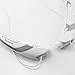 Bluetooth Headphones / Headset Rymemo Match Color Wireless Music Earphones Stereo Earbuds Sports/running Magnetic Neckband Style for Cellphone,Silver-White