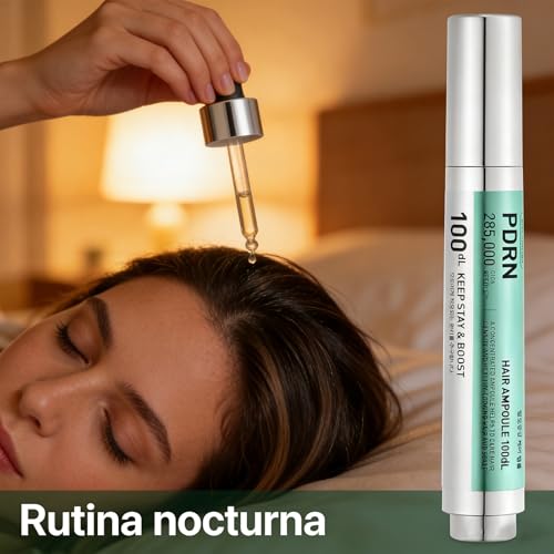Pdrn Hair Ampoule 100DL, Hair Growth Serum, Suero Para El Crecimiento Del Cabello, Suero De Crecimiento De Los Pelos De Microagujas, Nutre Los Folículos Del Cuero Cabelludo, Fortalece Las Hebras (3 PCS)