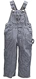 Key Little Boys Hickory Stripe Bib Overall