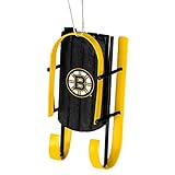 Boston Bruins Official NHL Sled Christmas Ornament by Forever Collectibles 685960