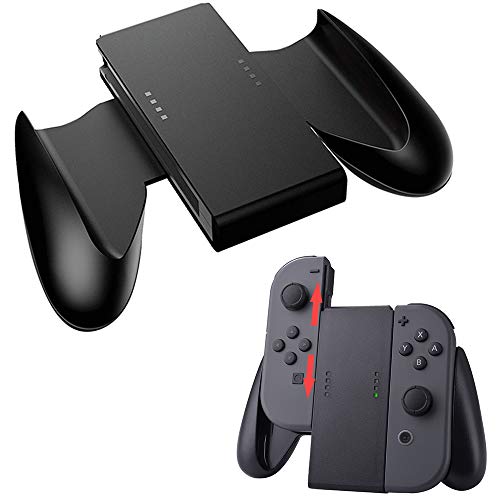 Controller Grips for Nintendo Switch Joy-Con (3-Pack), Megadream Wear-resistant Grip Controller Handle Kit for Switch with 4 Thumb Grip Caps