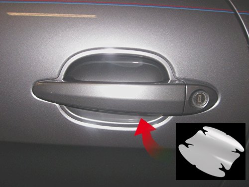 (6) VViViD Universal Clear Side Door Handles Paint Scratches Protective Film Vinyl