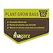 Magarz 2-Pack 50 Gallon Fabric Flower Pots Garden Felt Grow Bags with Handle (Black)thumb 2