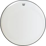 Remo BB1222-00 Smooth White Emperor Bass Drum Head - 22-Inch