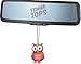 Tenna Tops Owl Couple Car Antenna Toppers/Auto Mirror Danglers/Dashboard Accessories (Pack of 2)