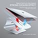 2 in 1 Laptop and Phone Stand - Bestand Aluminum Cooling Computer Stand: [Update Version] Stand, Holder for Apple MacBook Air, MacBook Pro, All Notebooks, iPhone Series, Silver (Patented)