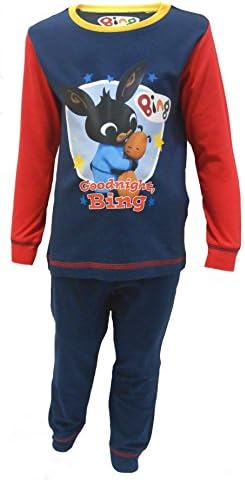 Boys Bing Pyjamas CBeebies Character 18-24m 2-3y 3-4y 4-5y 100% Cotton