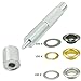 INNETOC 120 Sets - Brass Grommet Eyelets 10mm 3/8