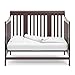 Storkcraft Tuscany 5-in-1 Convertible Crib (Espresso) - Easily Converts to Toddler Bed, Day Bed or Full Bed, Adjustable Mattress Support Base, Mattress Not Included
