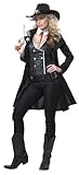 California Costumes Women's Round' Em Up! Adult, Black, Medium