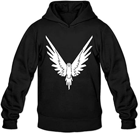 Logan Paul Logang White Hoodies For Mens Black (L)