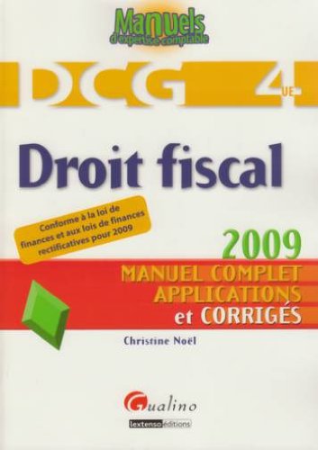 Droit fiscal 2009
