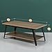 ZINUS Wood Metal Coffee Table