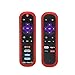 Remote Case for Roku Smart TV RC280 RC282 URC280J XRC280J Remote Control Universal Replacement Lightweight Silicone Case Cover Sleeve Skin with Lanyard for Roku TV Remote