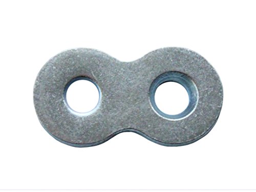 (20-Pack) Steel Figure 8 Table Top Connector or Desk Top Fastener Clip - Heavy Duty 12 Gauge Steel