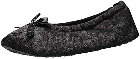 ExtraComfort Women's Slippers Elegant and Portable Velour Ballerina Indoor Slippers/Yoga Shoes/Present/Gift