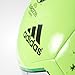 adidas Performance Euro 16 Glider Soccer Ball, Solar Green/Silver Metallic/Dark Grey, Size 4