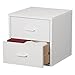 Foremost 327401 Modular 2-Drawer Cube Storage System, White