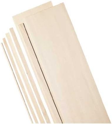 Dollhouse Miniature Sheet Wood 4Inch Width