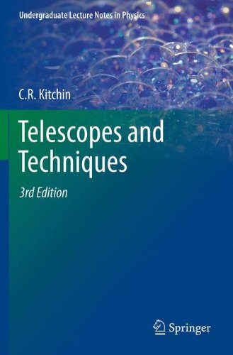 41uQlM74rvL Telescopes and Techniques (Undergraduate Lecture Notes in Physics)