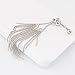 IrbingNii Belly Button Rings Long Dangle Belly Piercing Stainless Steel 14G Body Chain Belly Rings for Women Dangling Tassels