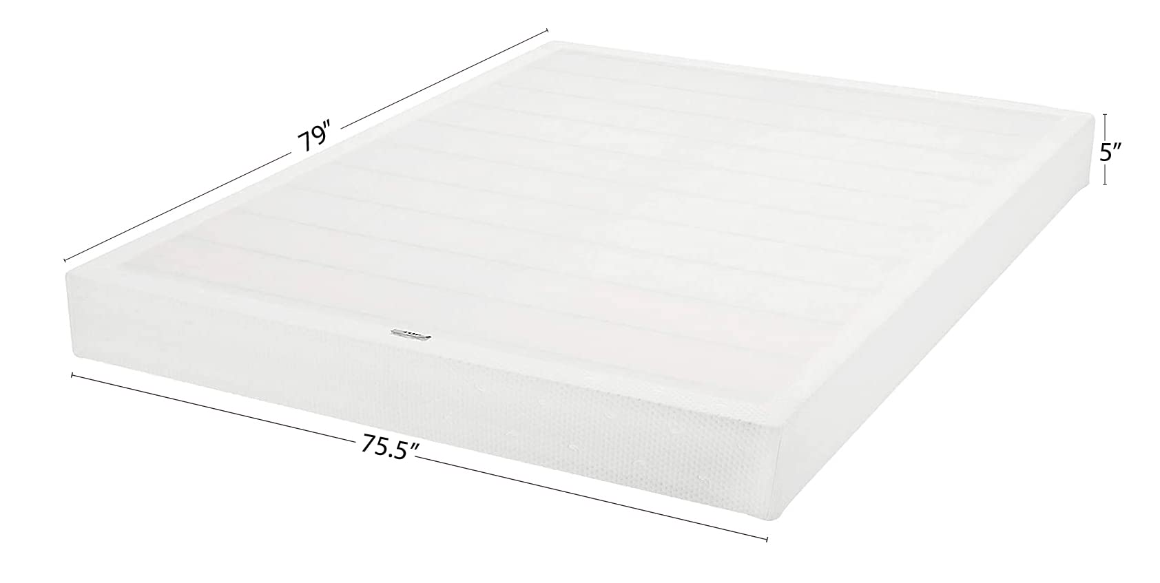 Mua Amazon Basics Smart Box Spring Bed Base, 5-Inch Height Mattress ...