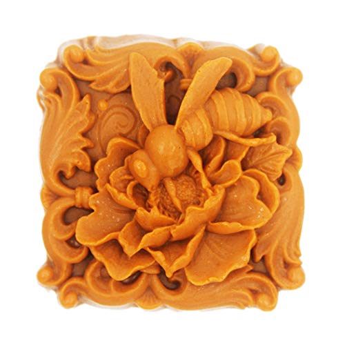 Bee Silicone Mold Craft Art Silicone Soap Mold Craft Molds DIY Handmade Soap Molds (S001) - Thumbnail 5