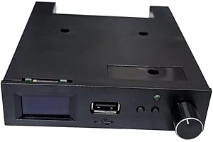 ciyeu Floppy Drive Emulator SFRM44-U100LQD-435 Emulated Floppy Drive OLED Flash Floppy Drive