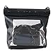 Tteoobl DSLR Underwater Universal Waterproof Housing Case Waterproof Camera Bag Designed for Outdoor / Underwater Activities, Compatible for Canon / Nikon / Fuji / Pentax / Samsung / SONY(Black)