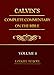 Calvin's Complete Commentary On The Bible (Deluxe Edition) VOLUME 4: Complete Commentary In 8 Volumes