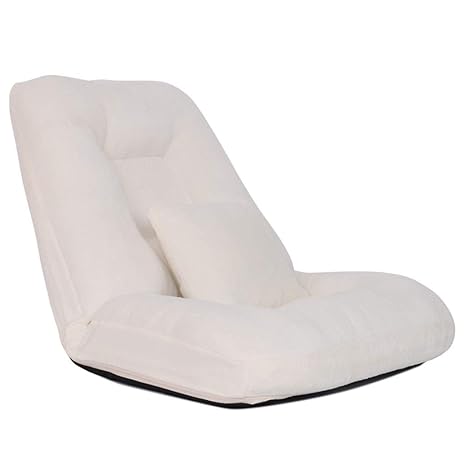 Amazon Com Lazy Sofa Foldable Single Sofa Bedroom Computer