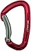 Big Wall Traverse - UIAA Certified 25kn Aluminum Carabiners - Screw Lock, Straight Gate or Bent Gate - (Magenta - Bent Gate, Package of Five)