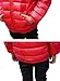 ZSHOW Children's Down Coats Lightweight Outwear Hooded Puffer Coat Down Jackets,7-8Year, Red