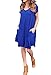 Lvenus Women's Casual Short Sleeve Pocket T-shirt Loose Tunic Dress