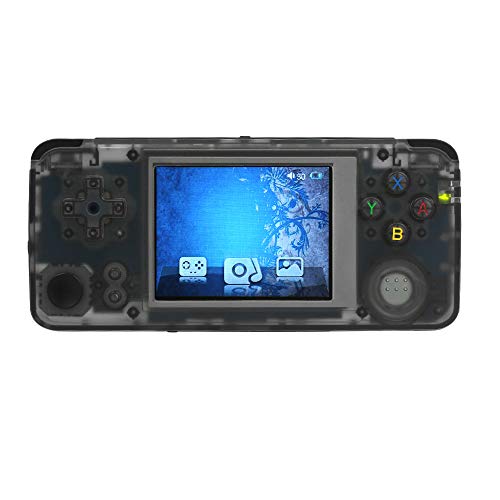 Goolsky Q9 Handheld Game Console Roker Portable Gaming Machine Music Player Built-in 3000 Classic Games Color Screen AV + 3.5mm Audio Out TF Slot 1800mAh Battery 3.0 inch - Thumbnail 5