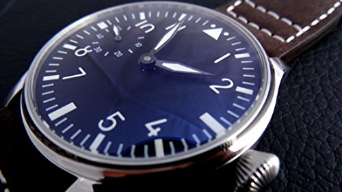 Leather Seagull M222s Parnis Pilot Watch St3600 Sale