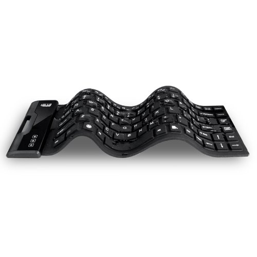 Adesso AKB-212UB - Antimicrobial Waterproof Flexible USB Keyboard for Windows 8/7/Vista/XP/2000