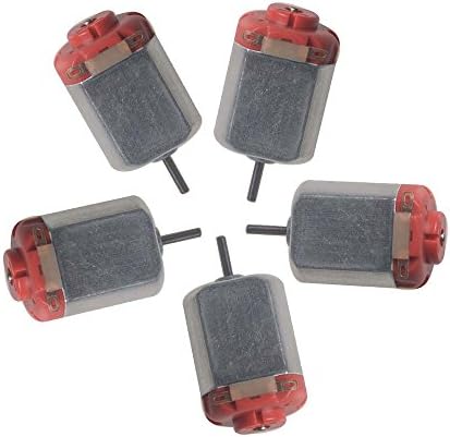 5pcs 130 Hobby Micro Motors 3-6V DC for DIY Smart Car Model Toy