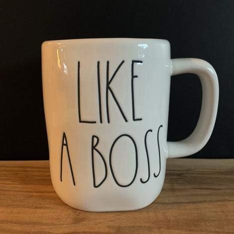 rae dunn boss mug