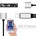 iNassen Lightning Jack Adapter for iPhone 7 / Plus iPhone 8/8Plus/iPhone X 10 adapter,Lightning to DualLightning headphone Adapter.with Call & Audio & Charge