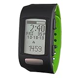 LifeTrak Move C300 24-hour Heart Rate Watch, Black/Woodland Green