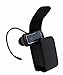 Fashionable Vertical Leather Carrying Case Pouch Holster for Motorola H730, HX550, H720, HX600, HK250, H19TXT, H17, HZ 720 Bluetooth Headset Headphone- with Magnetic Closure & Belt Clip