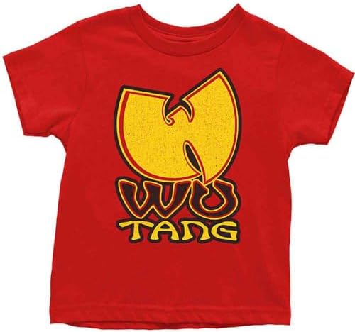 Amazon.com: Wu Tang Clan Kids T Shirt Logo Official White (Ages 7