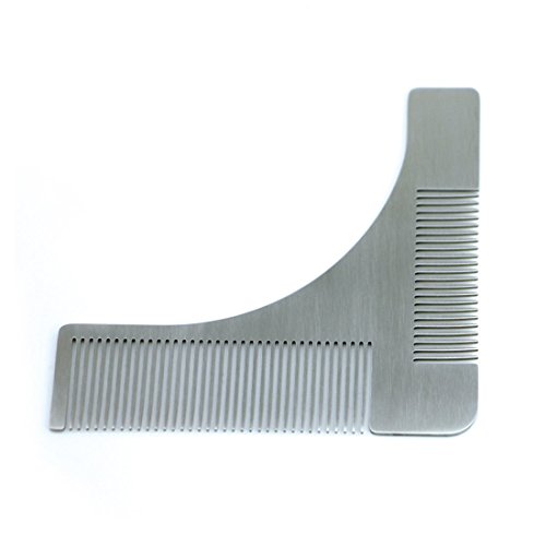 EZGO-Stainless-Steel-Beard-Styling-and-Shaping-Template-Comb-Tool-for-Perfect-Lines-Symmetry