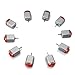 Micro 130 DC 3V Motor, DROK 10pcs DC 3-6V 16500 RPM Cars Toys Electric Motor, High Speed Torque DIY Remote Control Toy Car Hobby Motor, Metal Car Engine Motor Kit for Toys Models DIY