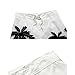 APTRO Men's Summer Board Short Coconut Tree Beach Surf Shorts