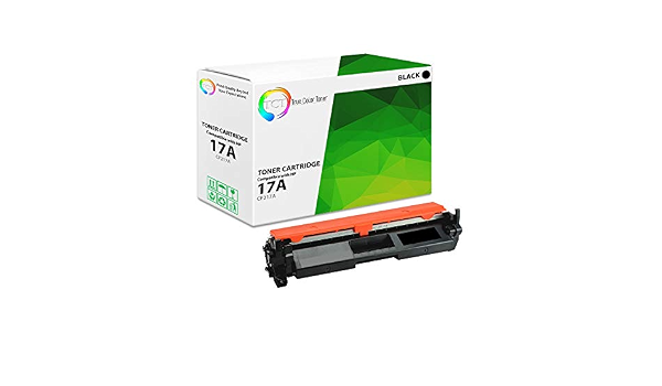 Amazon.com: Color verdadero cf217 a 17 a – Cartucho de tóner negro  compatible de tóner de repuesto para HP LaserJet Pro m102 W m102 a, MFP  m130 a m130fw m130fn m130nw Impresoras (