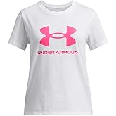 Under Armour Girls Big Logo Short Sleeve T Shirt